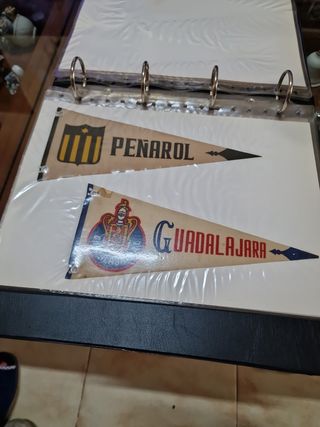 Banderines Fútbol antiguos: Independiente, Sao Pau