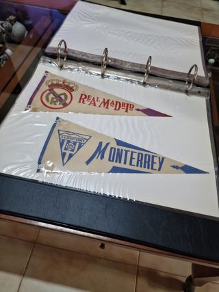 Banderines Fútbol antiguos: Independiente, Sao Pau