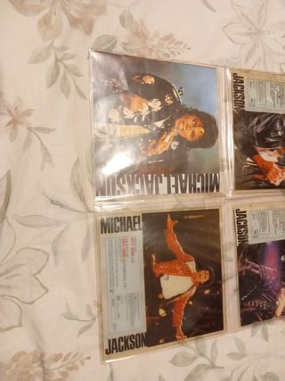 Michael Jackson 5 singles souvenir pack bad tour