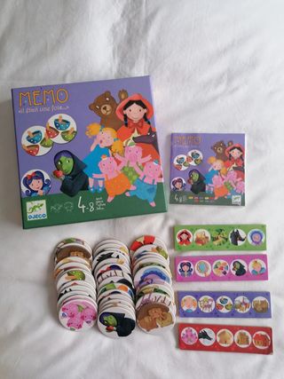 Memo Djeco: Juego de Memoria Infantil