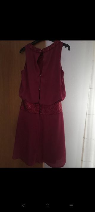 Vestido rojo fiesta