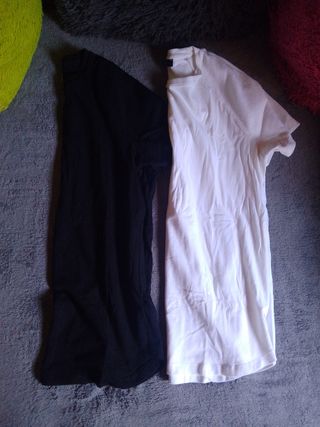 2 Camisetas Bershka XS