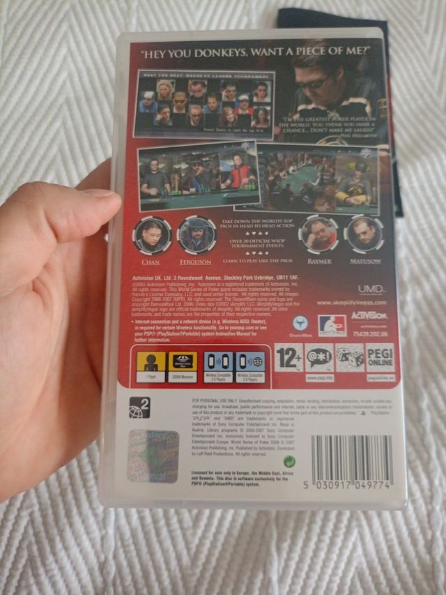 World Series Poker 2008 psp
