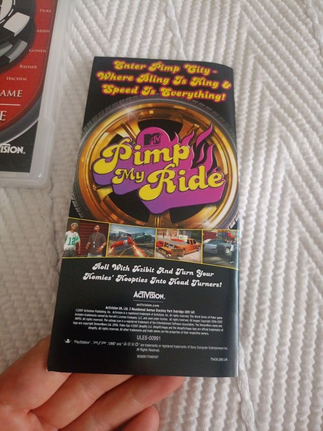 World Series Poker 2008 psp