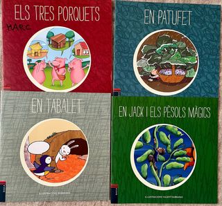Pack 4 libros cuentos clásicos 