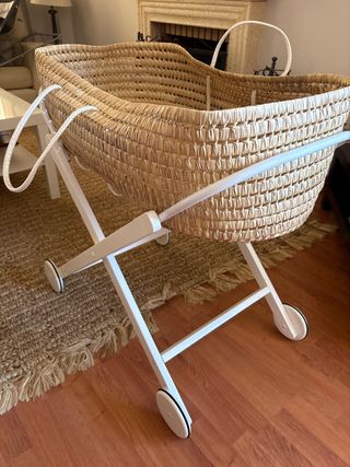 Cuna Moisés Zara Home - mimbre.