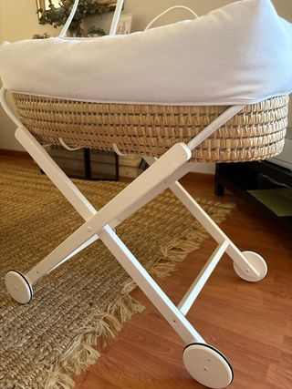 Cuna Moisés Zara Home - mimbre.