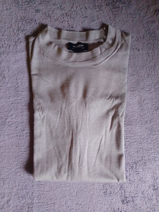 Camiseta verde claro hombre