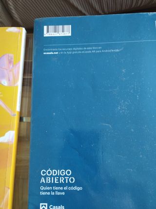 Libros de texto de primero de Bachillerato 