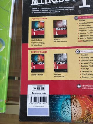 Libros de texto de primero de Bachillerato 