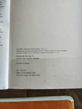 Libros de texto de primero de Bachillerato 