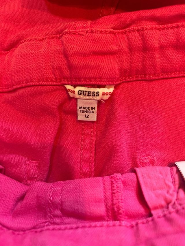 Peto Guess rosa niña talla 10 años