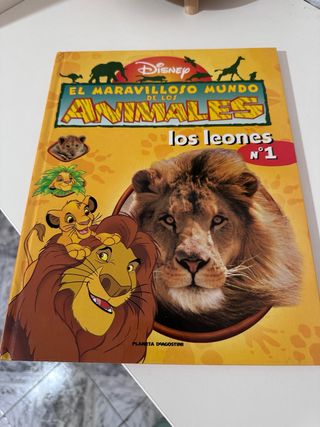 libro Disney sobre leones.