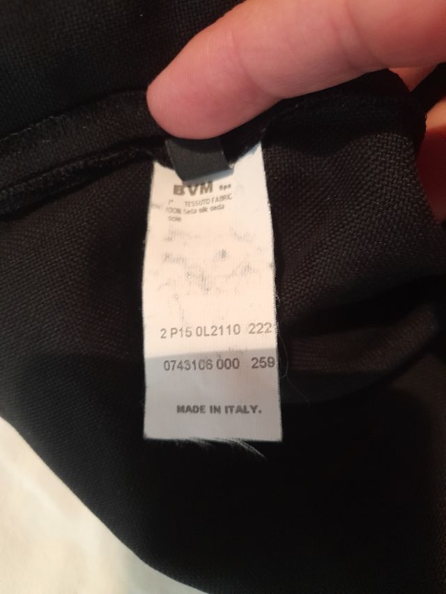 Camicia Les Copains vintage nera tg L