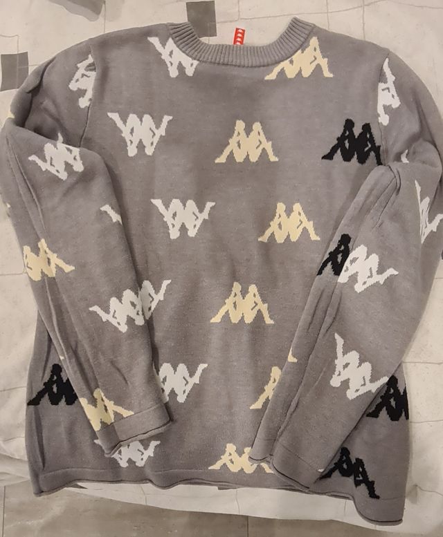 Maglia Kappa grigio chiaro