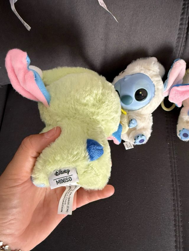 labubu stitch llaveros
