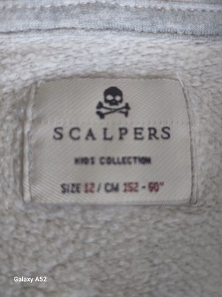 Sudadera Scalpers talla 12 niño