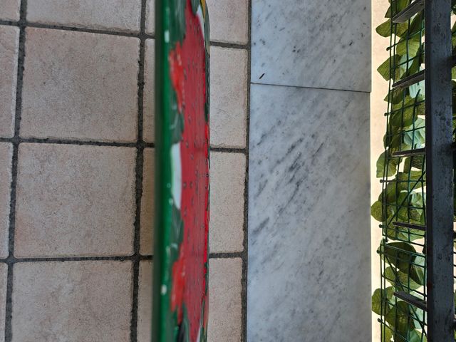 Vassoio Anguria Dipinto a Mano in legno vintage