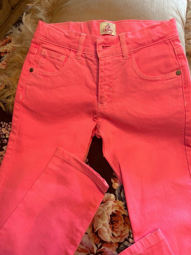 Pantalones niña Eva Castro,talla 10