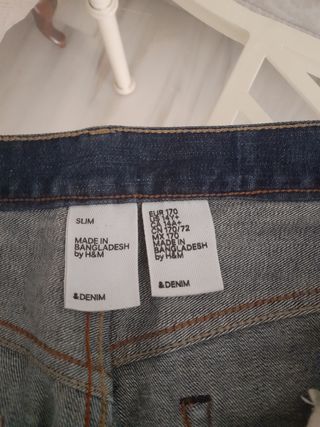 Vaqueros H&M Slim - Talla L