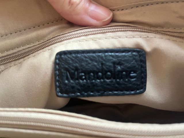 Borsa a tracolla Mandoline nera