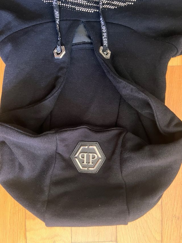 Sudadera Philipp Plein negra