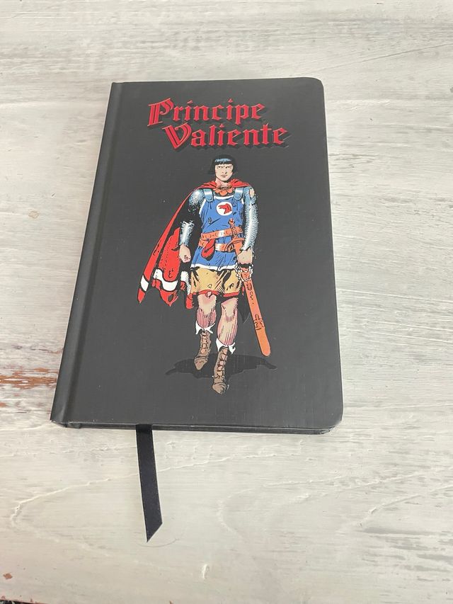 Cuaderno de notas Príncipe Valiente