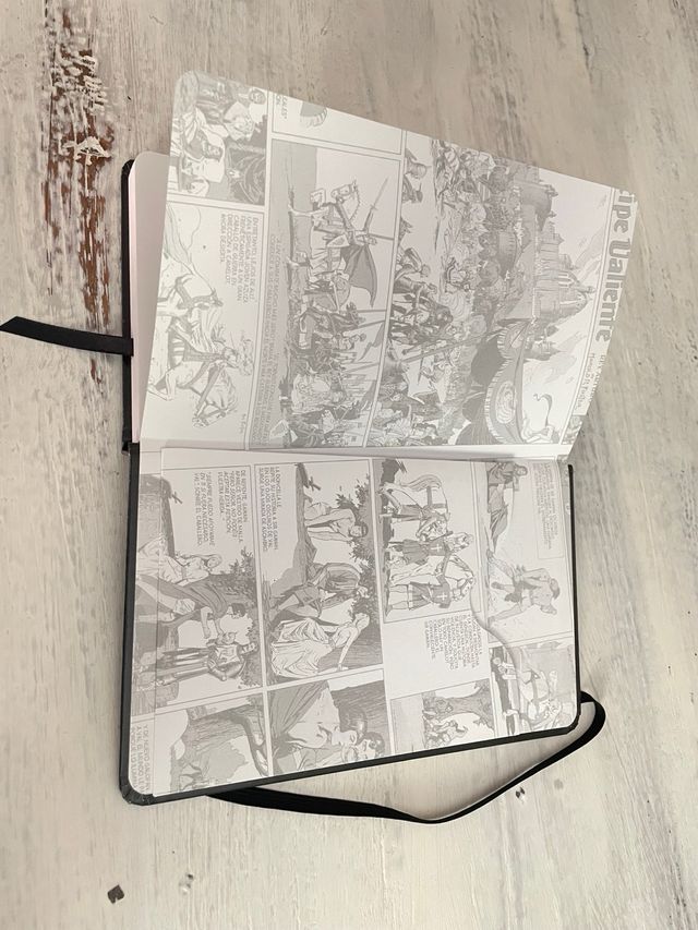 Cuaderno de notas Príncipe Valiente