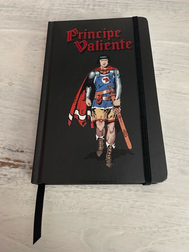 Cuaderno de notas Príncipe Valiente