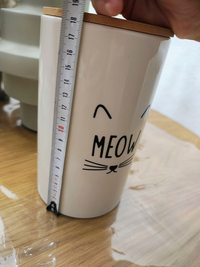 Tarro cerámica michi