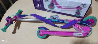 Patinete Oxelo infantil rosa