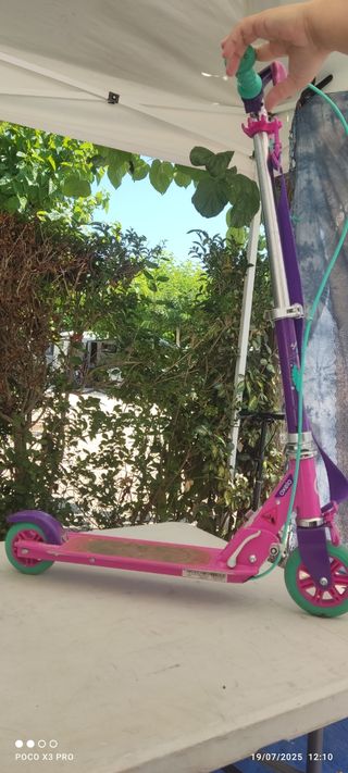 Patinete Oxelo infantil rosa