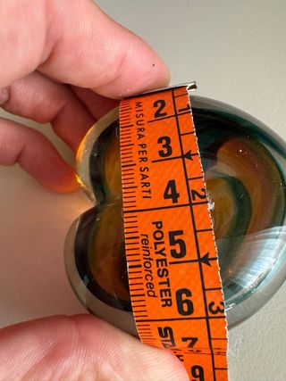 Cuore in vetro di Murano