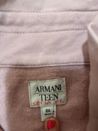 Chaqueta Armani Junior niña rosa