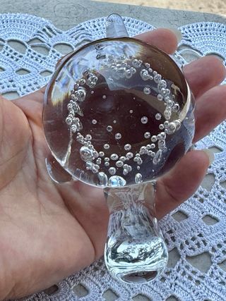 Tartaruga in vetro soffiato