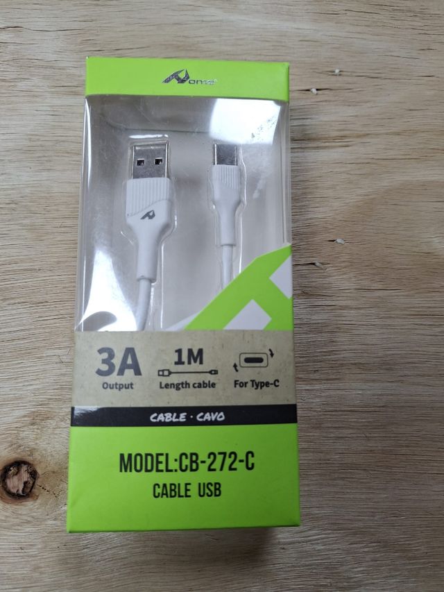 Cable USB-C oms 1m - 3A