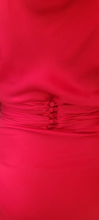 Vestido rojo largo fiesta