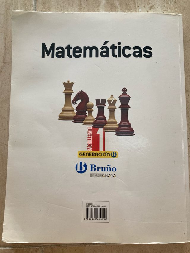 Generación B Matemáticas 1 Bachillerato