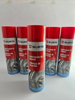 Limpia frenos Wurth - Disponible varias unidades