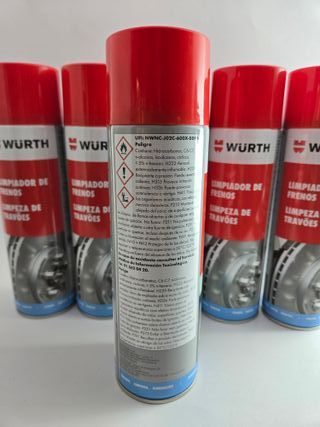 Limpia frenos Wurth - Disponible varias unidades