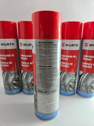 Limpia frenos Wurth - Disponible varias unidades