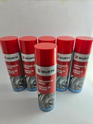 Limpia frenos Wurth - Disponible varias unidades