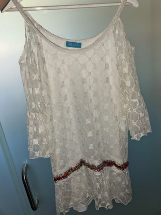 Vestido blanco HUG & CLAU