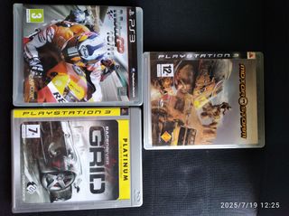 3 juegos PS3 Racing