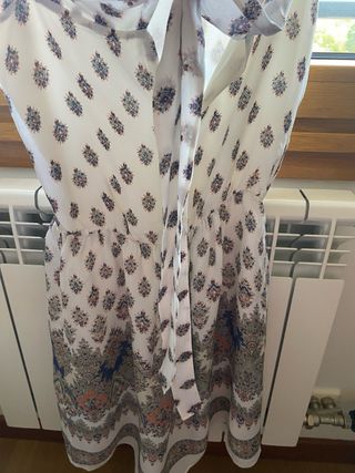 Vestido corto estampado L