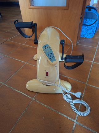 Bicicleta estática.