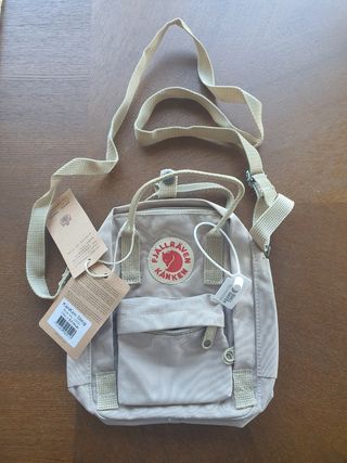 Bandolera Fjällräven Kånken Sling - Beige