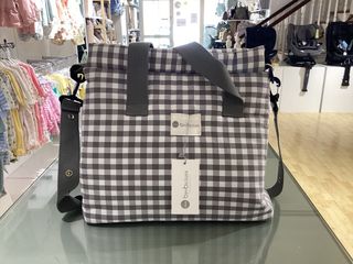 Bolso BimbiClass - Tela Vichy Gris