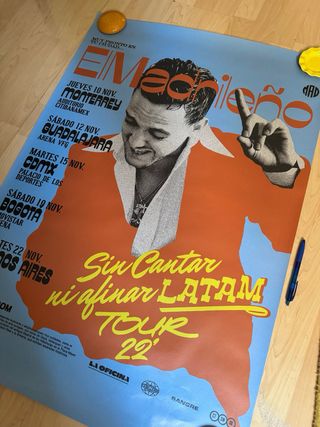 Cartel 100x70cm C.Tangana TOUR