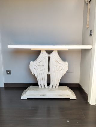 Consola alas blanca - Decorativa